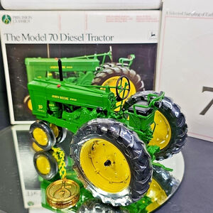 Ertl John Deere 70 Diesel Tractor #7 Precision Series 1/16 Open Box, Must See!